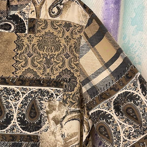 Vintage Alfred Dunner Patchwork blouse, size 14 - Picture 6 of 11